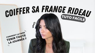 COMMENT COIFFER SA FRANGE RIDEAU FACILEMENT [upl. by Bernadine]