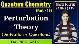 Perturbation theory quantum mechanicsFirst order perturbationderivationsolved questions examples [upl. by Ahcorb]