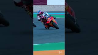 Moto2 last corner shenanigans  2022 QatarGP [upl. by Carmelina]