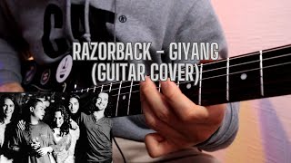 Razorback  Giyang Guitar Cover [upl. by Hirschfeld30]