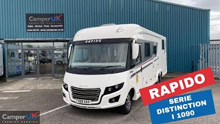 2019 Rapido Serie Distinction I 1090  For Sale at Camper UK [upl. by Hanahs]