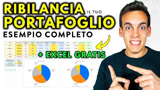 Come RIBILANCIARE un Portafoglio Esempio Completo  file Excel GRATIS [upl. by Ttiwed]