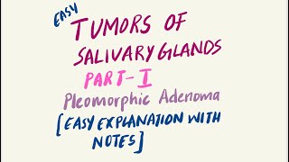 PLEOMORPHIC ADENOMASALIVARY GLAND TUMORSPART1 [upl. by Anad]