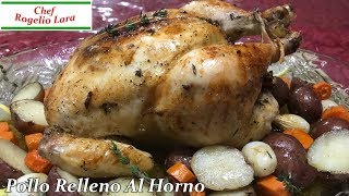 POLLO RELLENO AL HORNO  DELICIOSA RECETA [upl. by Sankey]