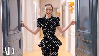 Touring the ‘Emily in Paris’ Season 4 Set With Lily Collins  Set Tour  Architectural Digest [upl. by Ayram]