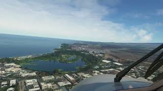 Landing in Kahului Maui Hawaii  PHOG HOG  Kahului Airport maui mauihawaii landing [upl. by Stephannie]