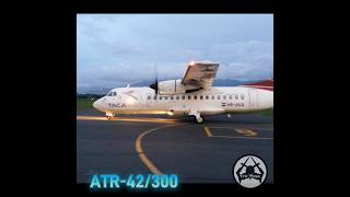 Take a Rare Look at the ATR42 of TACA Airlines in Taxi aviation avgeek pilotlife [upl. by Oderfodog]