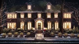 Home Alone Christmas Party Ambience  Christmas Music From Another Room [upl. by Eirrol711]