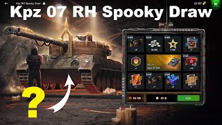 WoT Blitz Kpz 07 RH Spooky Draw  MEGA TEST Another Tank for 150 gold [upl. by Reppep]