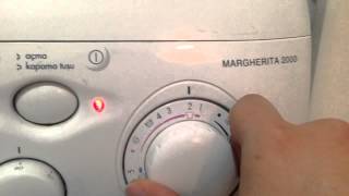 Ariston margherita washing machine delay start [upl. by Alansen]