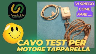 CAVO TEST PER REGOLAZIONE FINECORSA TAPPARELLA 👍 [upl. by Sidman]