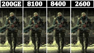 RX 590  Athlon 200GE vs I3 8100 vs I5 8400 vs R5 2600  Tested 13 Games [upl. by Nwahsor]