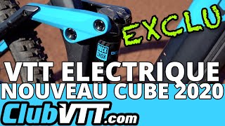 Vtt electrique CUBE Stereo 140  Exclu version 2020 en carbone   620 [upl. by Nylrebmik56]