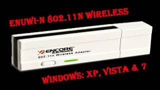 ENUWIN 80211n Wireless USB Adapter Drivers [upl. by Konstance]