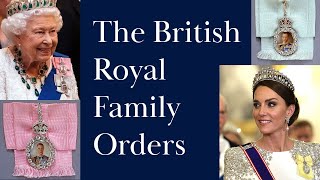 The British Royal Family Orders [upl. by Nuncia]