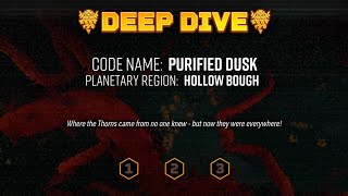 Deep Rock Galactic 4K  Deep Dive quotPurified Duskquot  Engineer 17022022 [upl. by Jsandye]