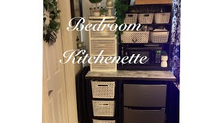 DIY Kitchenette  Personalize Your Own Mini Kitchen  Bedroom Kitchen [upl. by Katushka697]