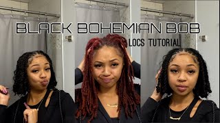 BOHEMIAN BOB TUTORIAL  COLOR CHANGE [upl. by Lyda]