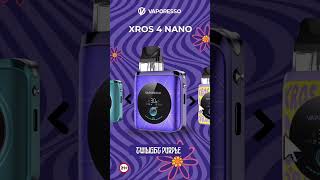 XROS 4 Nano Pod Kit by Vaporesso  Pod Vape [upl. by Fadden]