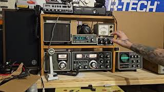 Yaesu ft101 station late night 🌙 ham radio [upl. by Warrick]