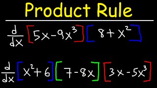 Product Rule For Derivatives [upl. by Aniale803]