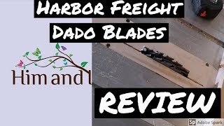 Harbor Freight DADO Blade review [upl. by Leahkim]