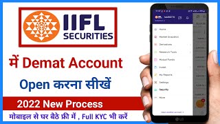 IIFL demat account opening full process  iifl me demat account open kaise kare [upl. by Maisey403]