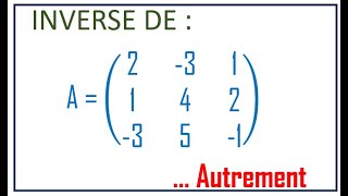 matrice 3 x3 [upl. by Ettenim15]