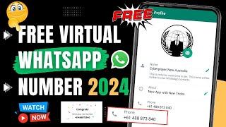 Fake Whatsapp number 2024  fake number se whatsapp kaise chalaye  whatsapp fake id kaise banaye [upl. by Jordans]