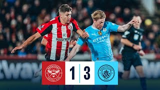 HIGHLIGHTS FODEN HATTRICK  Brentford 13 Man City  Premier League 2324 [upl. by Ayela]