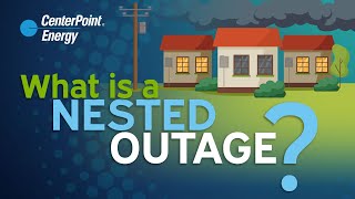 CenterPoint Energy Houston  What is a NESTED OUTAGE [upl. by Annoyk183]