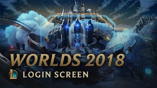 2018 World Championship ft HEALTH  Login Screen  League of Legends [upl. by Urd]