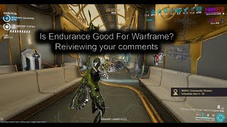 Is Endurance Good For Warframe [upl. by Fabriane]