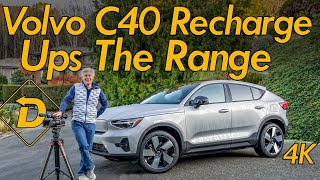 2024 Volvo C40 Recharge Is A Swede EV With Added Range [upl. by Millian280]