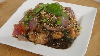 Minty Sesame Chicken  Sanjeev Kapoor Khazana [upl. by Aneekat]