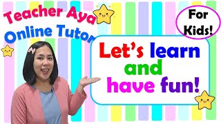 Learn with Teacher Aya  Reading Compilation  Teacher Aya Online Tutor [upl. by Seaton]