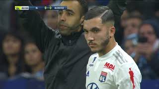 Rayan Cherki vs Dijon ● Premier match en Ligue 1  19102019 HD 1080p [upl. by Philipp]