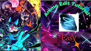 Anime Edit Like Sanchezae  Cap Cut Tutorial For Beginners To Advanced [upl. by Ihsir]