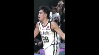 Kevin Quiambao LAUNCHES DAGGER THREE for DLSU vs NU💥  UAAP Season 87 Mens Basketball [upl. by Arch379]