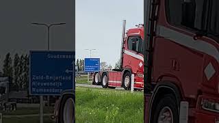 Kleinjan Goudswaard truckersrit Hoeksche Waard [upl. by Merriman730]