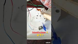 220v Ac Current 😱💥 Experiment DC Motor experiment dcmotor electronic ytshorts shorts viral 👍🙏 [upl. by Lzeil]