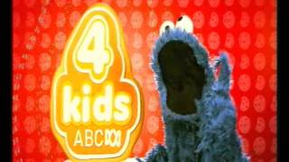 former ABC 4 Kids Ident  Cookie Monster [upl. by Ennoval841]