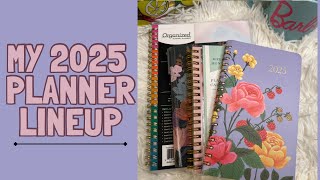 My Planner Lineup for 2025 Ft Day Designer Erin Condren amp Organized by Happy Planner [upl. by Wiley]