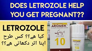 Aromek Letrozole 25MG Tablet Uses amp Side Effects In Urdu Hindi  Letrozole 25MG For Pregnancy [upl. by Nyrahtak]