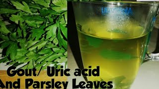 Gout Home Remedy Using Parsley Leaves  Malayalam  Mariyams Taste [upl. by Retluoc89]