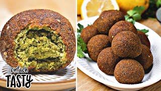 Einfach und lecker Saftige Falafel mit Tahini selber machen  Einfach Tasty [upl. by Ettari]