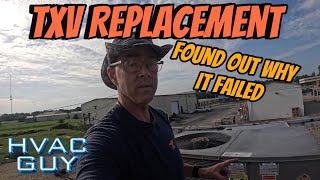 Replacing a TXV That Was Locked Down hvacguy hvaclife hvactrainingvideos [upl. by Bonnette481]