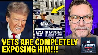 Trump CORNERED by FED UP Veterans EXPOSING HIM  On Democracy [upl. by Swithin]