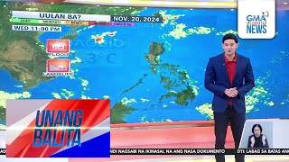 Weather update as of 612 AM November 20 2024  Unang Hirit [upl. by Melvin486]