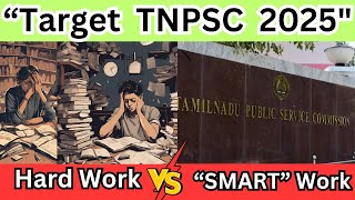 Target TNPSC 2025  Topper SMART Work vs Hard Work  Quick Learning 4 All [upl. by Schalles]